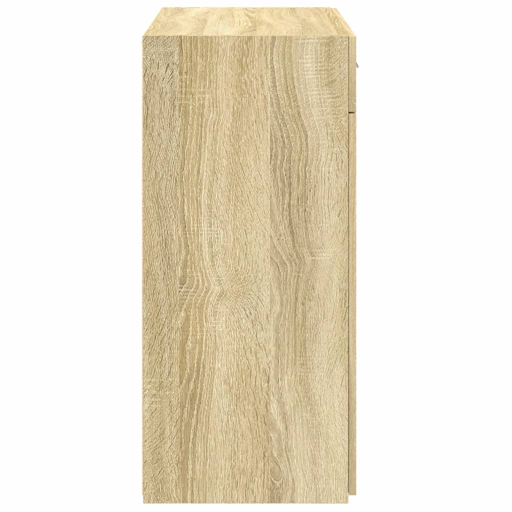 vidaXL Dulap, stejar sonoma, 80x42,5x93 cm, lemn prelucrat