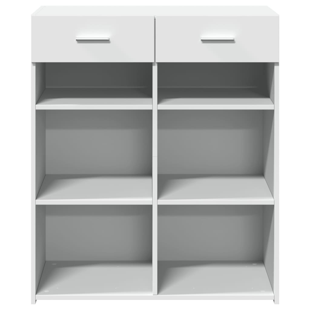 vidaXL Dulap, alb, 80x42,5x93 cm, lemn prelucrat