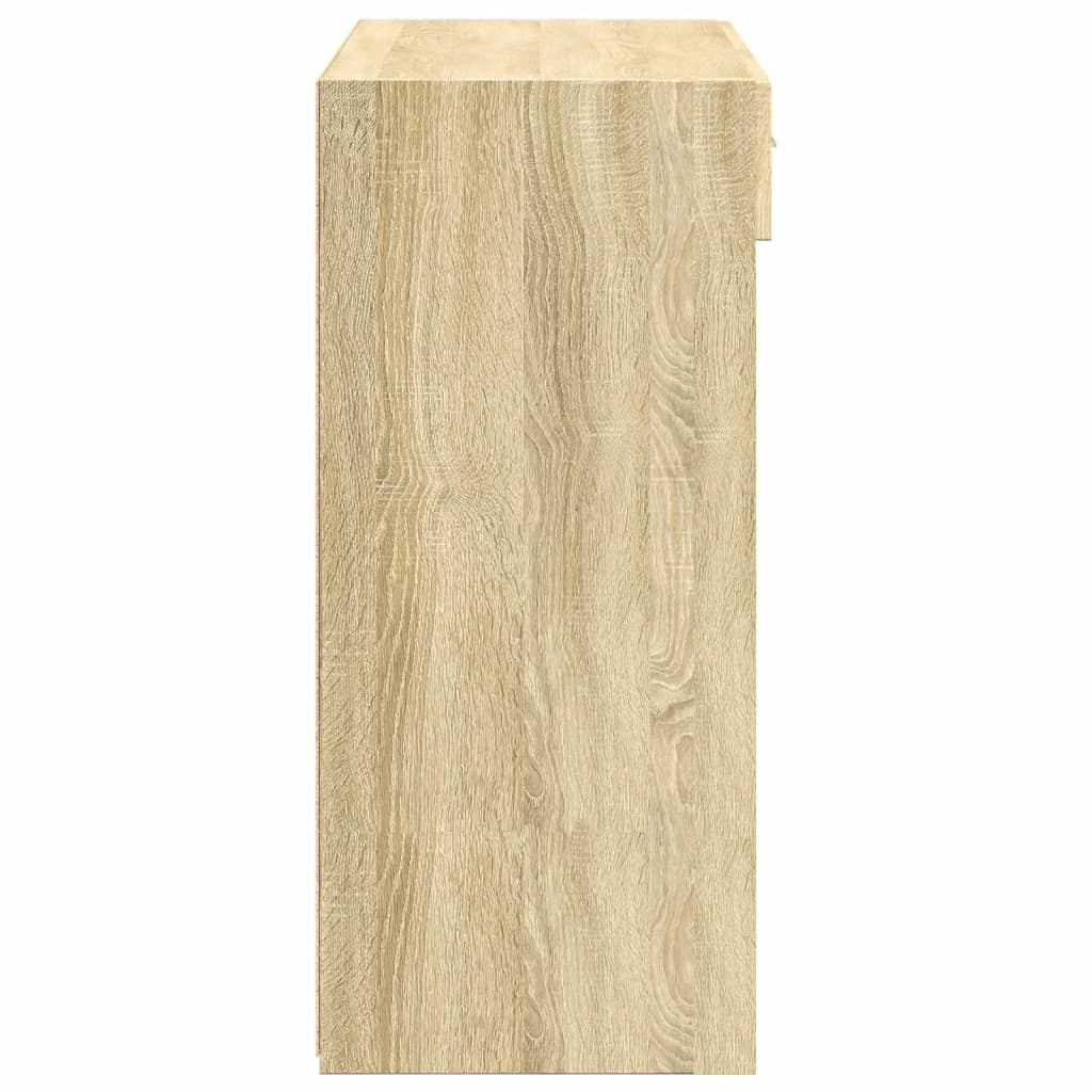 vidaXL Dulap, stejar sonoma, 80x42,5x93 cm, lemn prelucrat