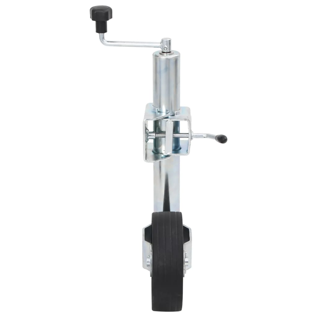vidaXL Roată manevră remorcă 60 mm 2 tub susținere/3 cleme despicate vidaXL Roată manevră remorcă 60 mm 2 tub susținere/3 cleme despicate