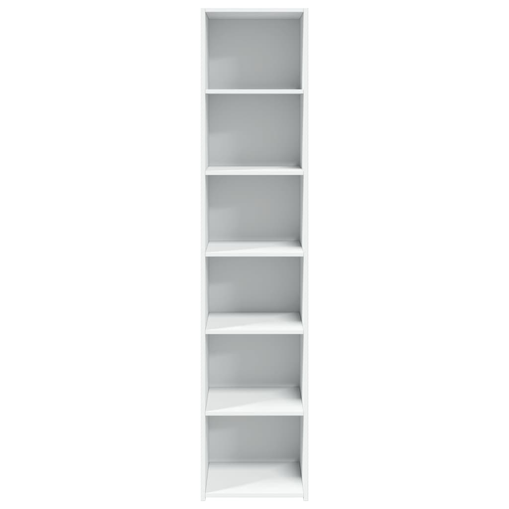 vidaXL Dulap înalt, alb, 40x41x185 cm, lemn prelucrat