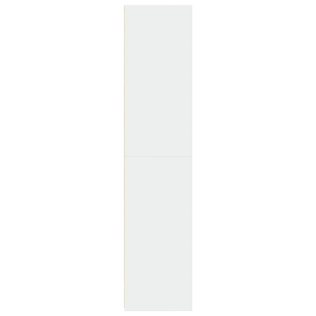 vidaXL Dulap înalt, alb, 40x41x185 cm, lemn prelucrat
