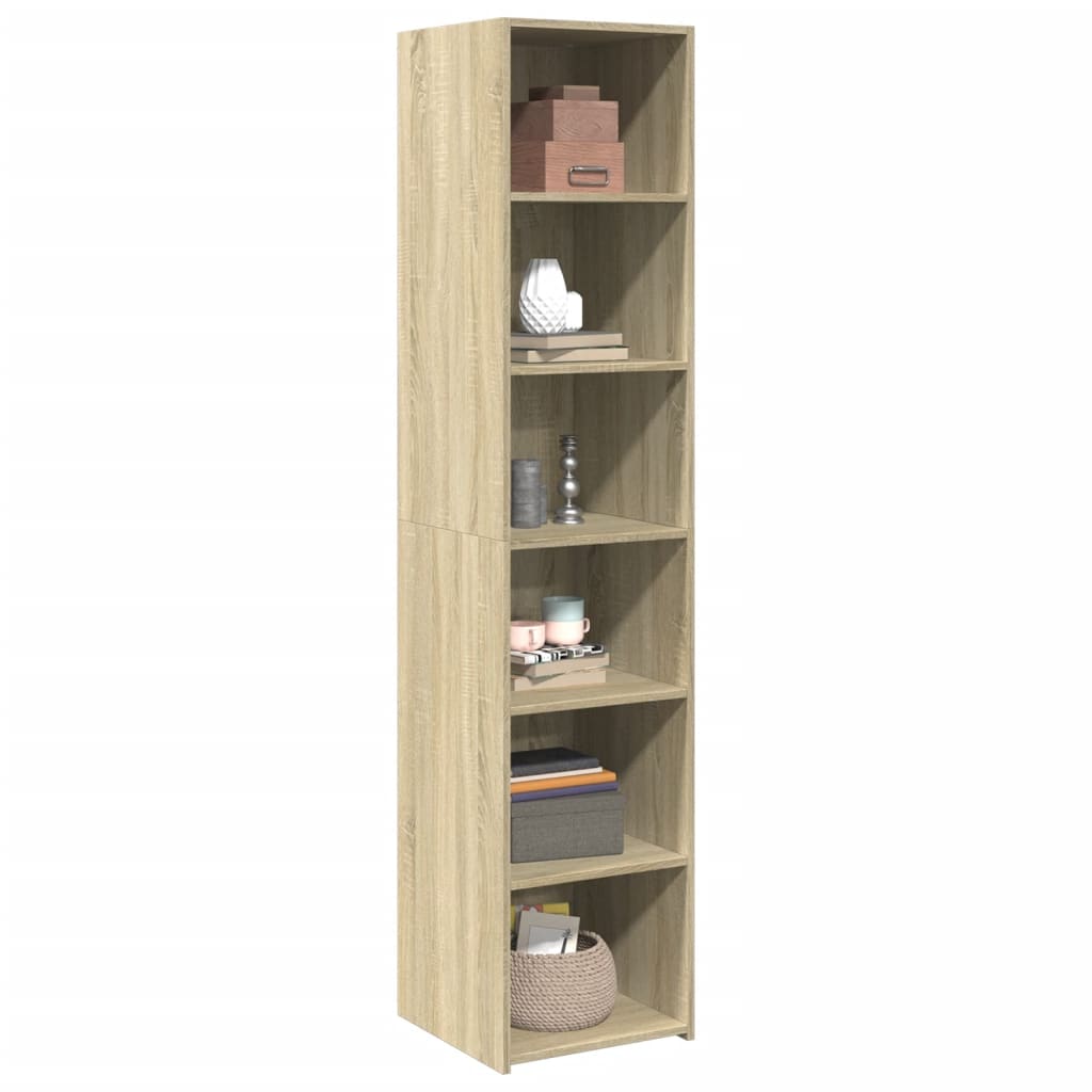 vidaXL Dulap înalt, stejar sonoma, 40x41x185 cm, lemn prelucrat vidaXL Dulap înalt, stejar sonoma, 40x41x185 cm, lemn prelucrat