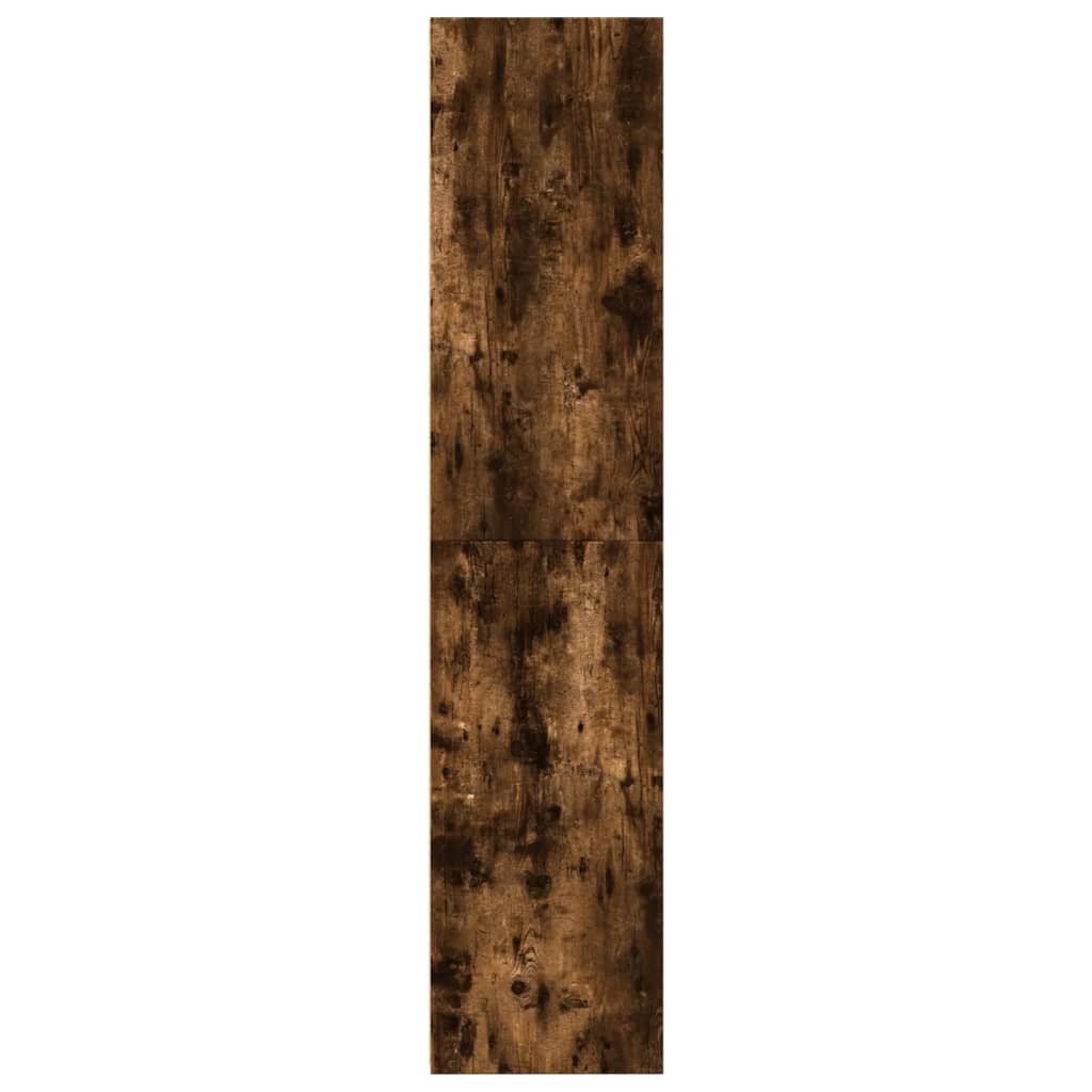 vidaXL Dulap înalt, stejar fumuriu, 40x41x185 cm, lemn prelucrat