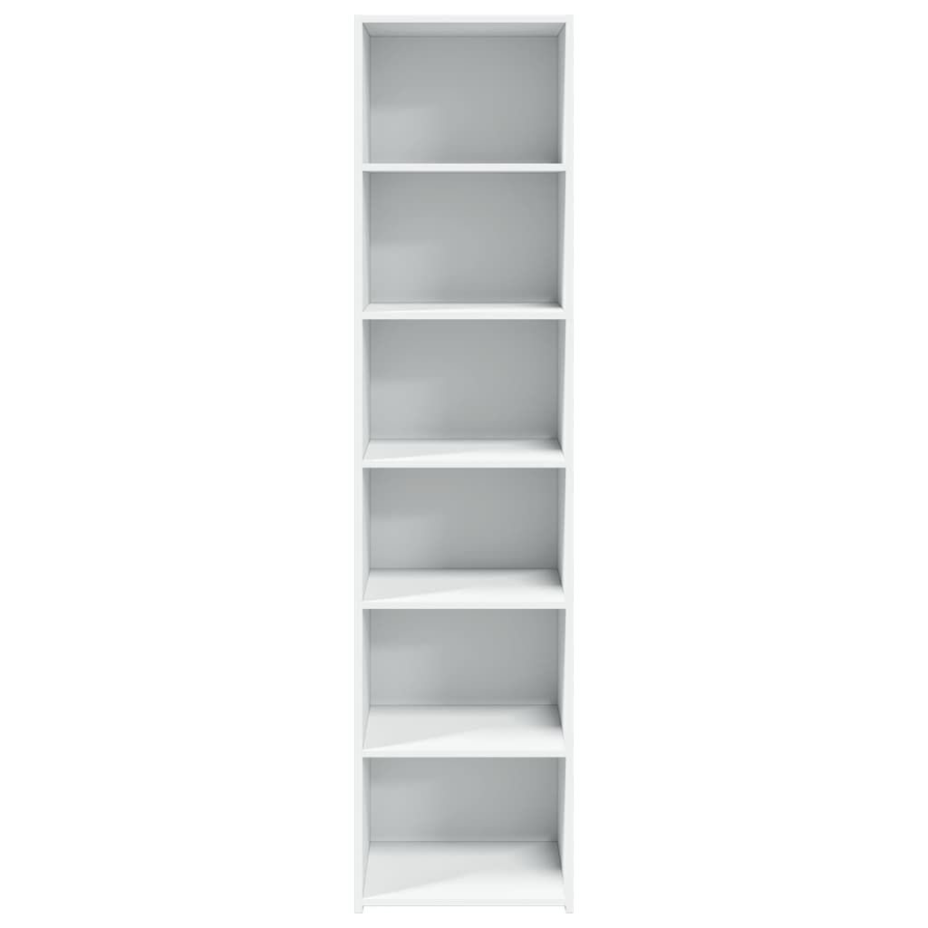 vidaXL Dulap înalt, alb, 45x41x185 cm, lemn prelucrat