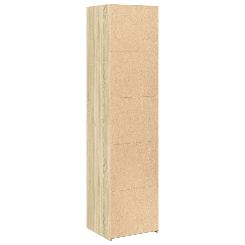 vidaXL Dulap înalt, stejar sonoma, 45x41x185 cm, lemn prelucrat vidaXL Dulap înalt, stejar sonoma, 45x41x185 cm, lemn prelucrat