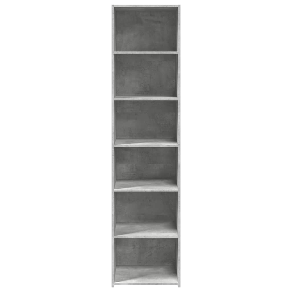 vidaXL Dulap înalt, gri beton, 45x41x185 cm, lemn prelucrat vidaXL Dulap înalt, gri beton, 45x41x185 cm, lemn prelucrat