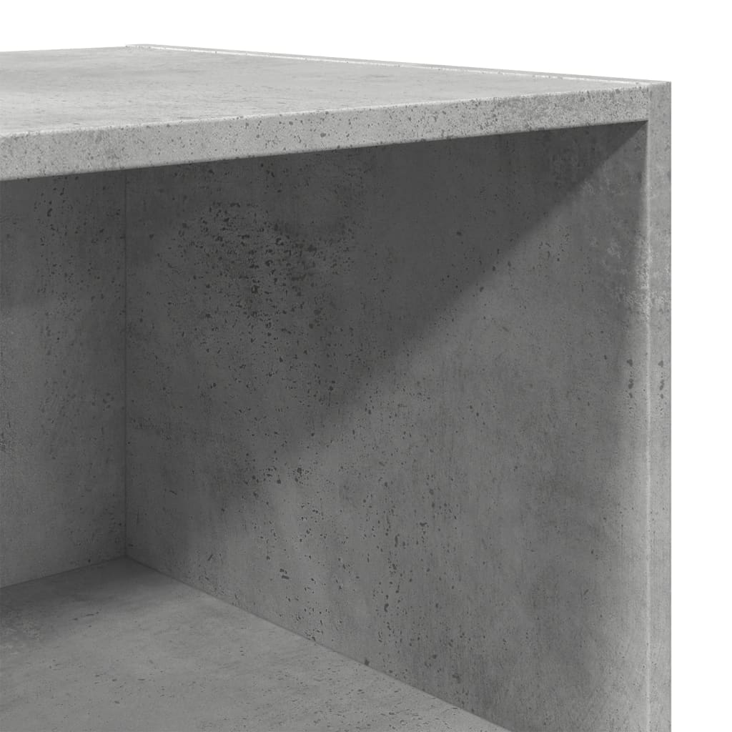 vidaXL Dulap înalt, gri beton, 45x41x185 cm, lemn prelucrat vidaXL Dulap înalt, gri beton, 45x41x185 cm, lemn prelucrat