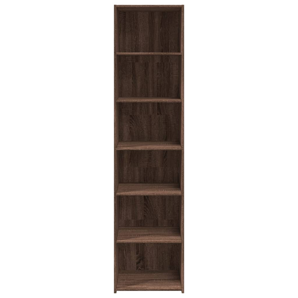 vidaXL Dulap înalt, stejar maro, 45x41x185 cm, lemn prelucrat vidaXL Dulap înalt, stejar maro, 45x41x185 cm, lemn prelucrat