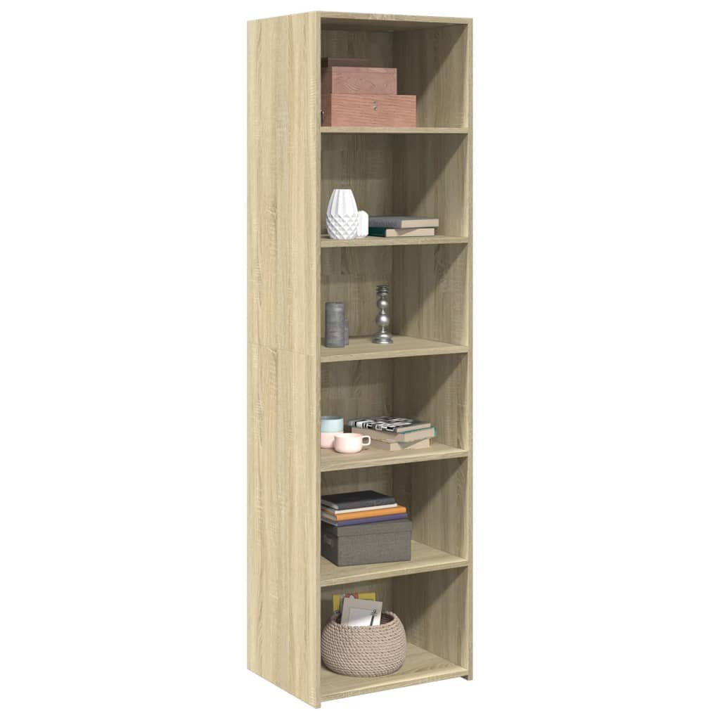 vidaXL Dulap înalt, stejar sonoma, 50x41x185 cm, lemn prelucrat vidaXL Dulap înalt, stejar sonoma, 50x41x185 cm, lemn prelucrat