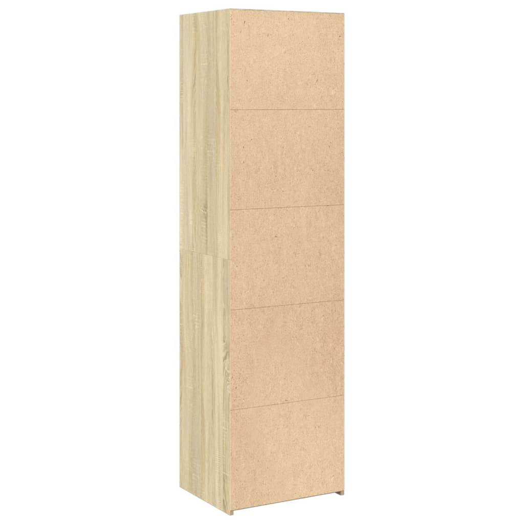 vidaXL Dulap înalt, stejar sonoma, 50x41x185 cm, lemn prelucrat vidaXL Dulap înalt, stejar sonoma, 50x41x185 cm, lemn prelucrat