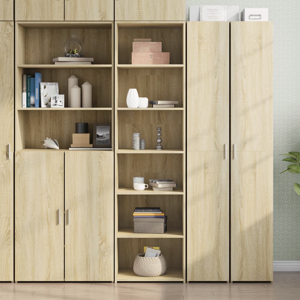 vidaXL Dulap înalt, stejar sonoma, 50x41x185 cm, lemn prelucrat vidaXL Dulap înalt, stejar sonoma, 50x41x185 cm, lemn prelucrat