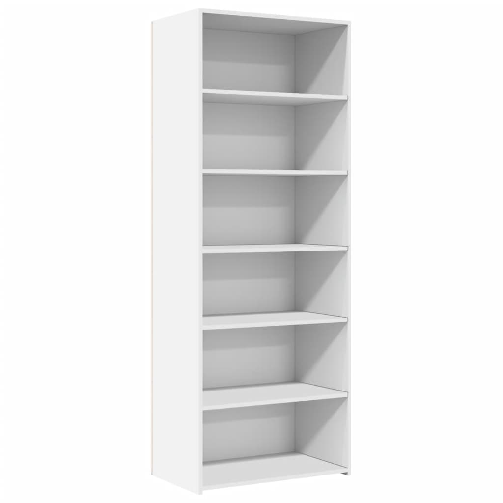 vidaXL Dulap înalt, alb, 70x41x185 cm, lemn prelucrat