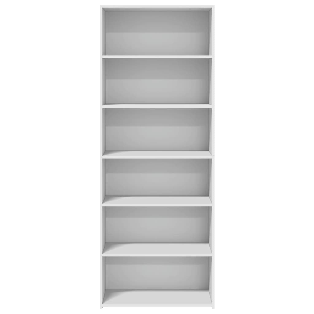 vidaXL Dulap înalt, alb, 70x41x185 cm, lemn prelucrat