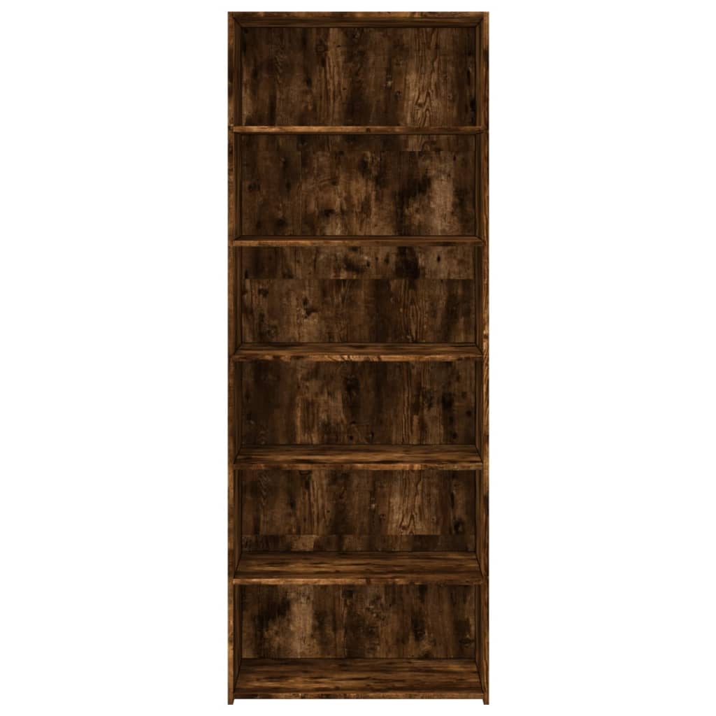 vidaXL Dulap înalt, stejar fumuriu, 70x41x185 cm, lemn prelucrat vidaXL Dulap înalt, stejar fumuriu, 70x41x185 cm, lemn prelucrat