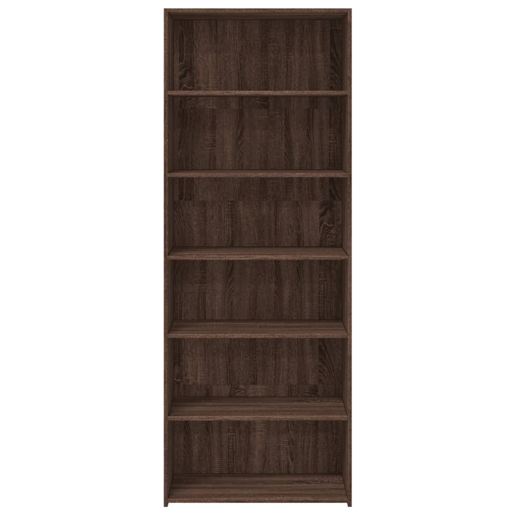 vidaXL Dulap înalt, stejar maro, 70x41x185 cm, lemn prelucrat