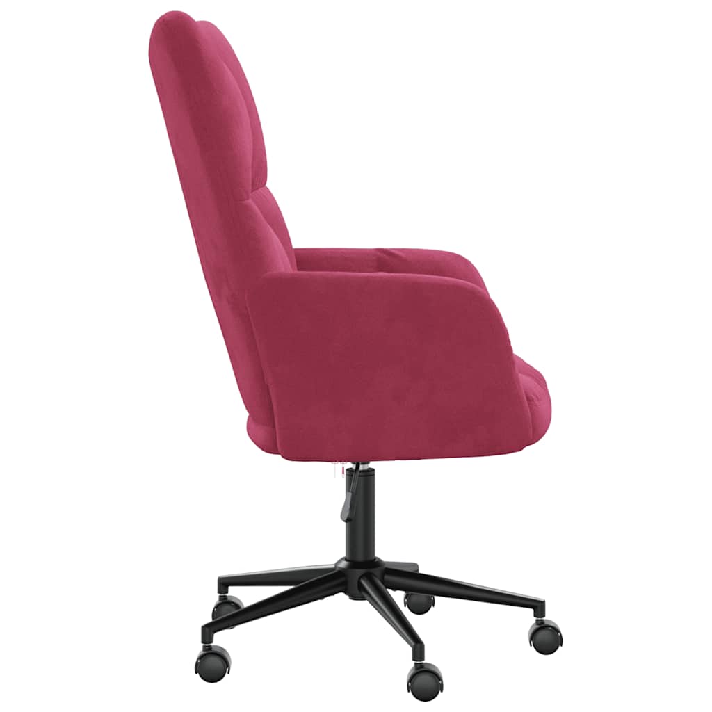 vidaXL Scaun de relaxare, roșu vin, catifea vidaXL Scaun de relaxare, roșu vin, catifea