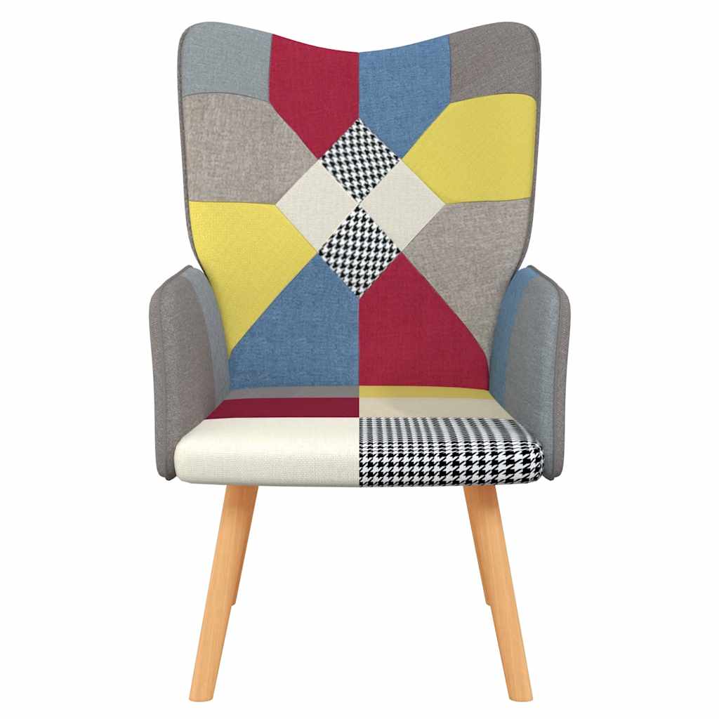 vidaXL Scaun de relaxare, material textil, petice