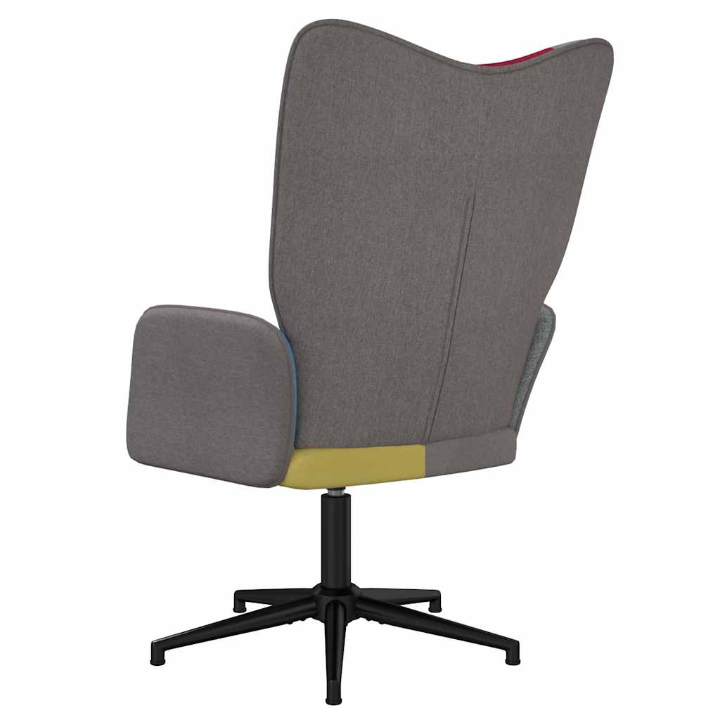 vidaXL Scaun de relaxare, textil, petice