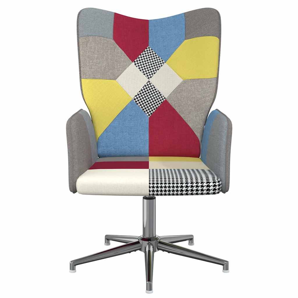 vidaXL Scaun de relaxare, textil, petice