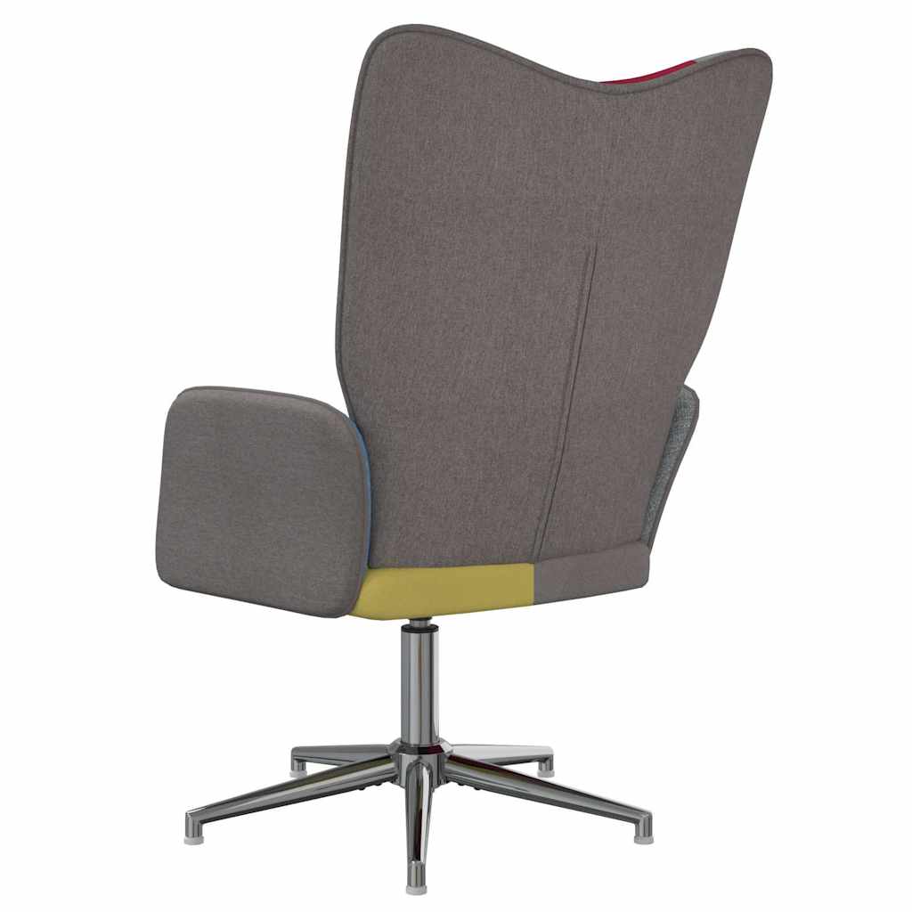 vidaXL Scaun de relaxare, textil, petice