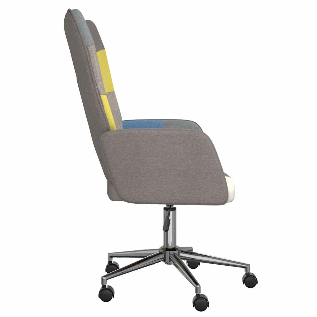 vidaXL Scaun de relaxare, textil, petice vidaXL Scaun de relaxare, textil, petice