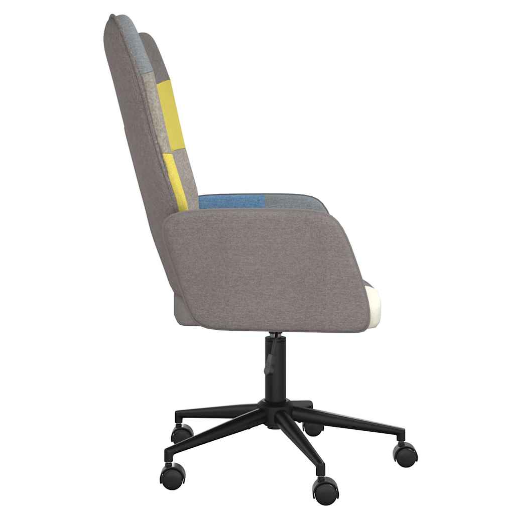 vidaXL Scaun de relaxare, textil, petice