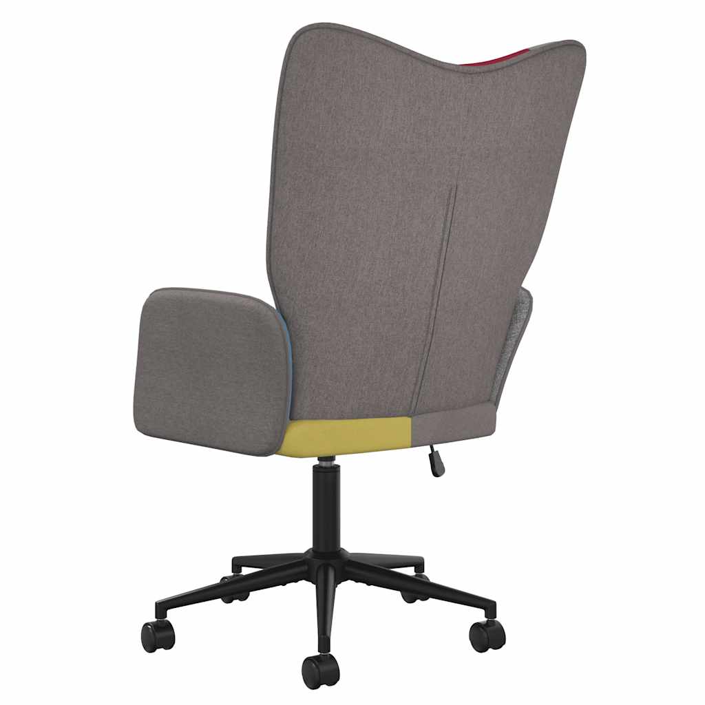vidaXL Scaun de relaxare, textil, petice