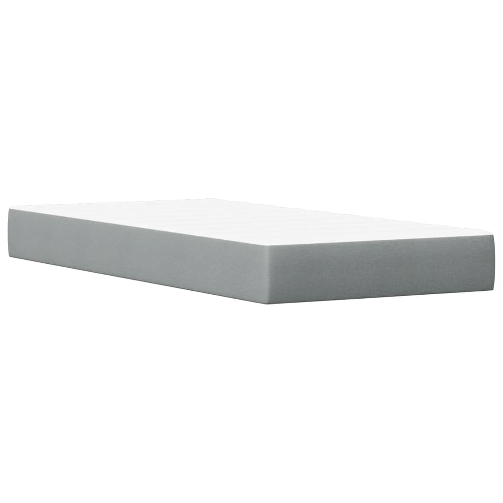 vidaXL Pat cu saltea, maro ceruit, 90x200 cm, lemn masiv pin vidaXL Pat cu saltea, maro ceruit, 90x200 cm, lemn masiv pin