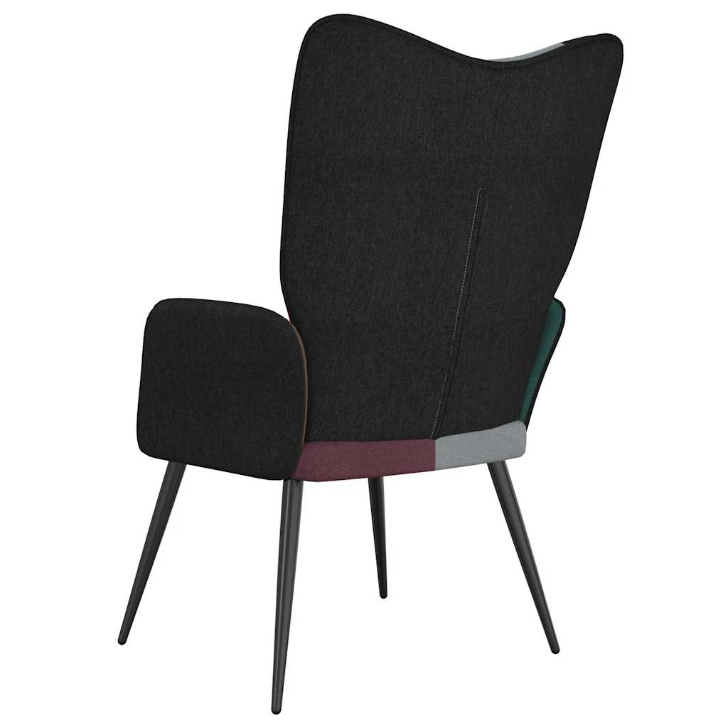 vidaXL Scaun de relaxare, material textil, petice