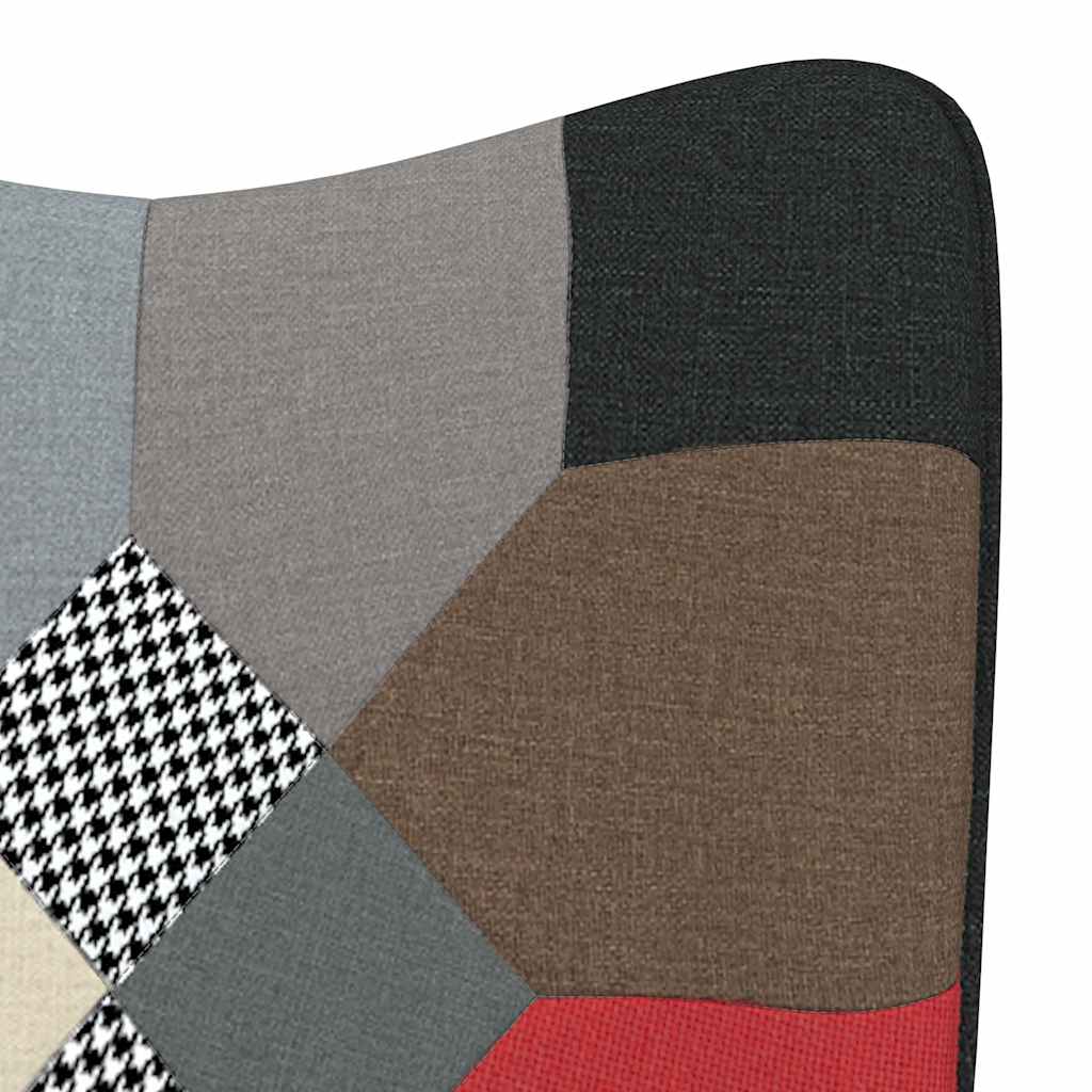 vidaXL Scaun balansoar, material textil, petice vidaXL Scaun balansoar, material textil, petice