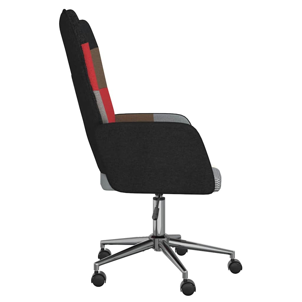 vidaXL Scaun de relaxare, material textil, petice vidaXL Scaun de relaxare, material textil, petice