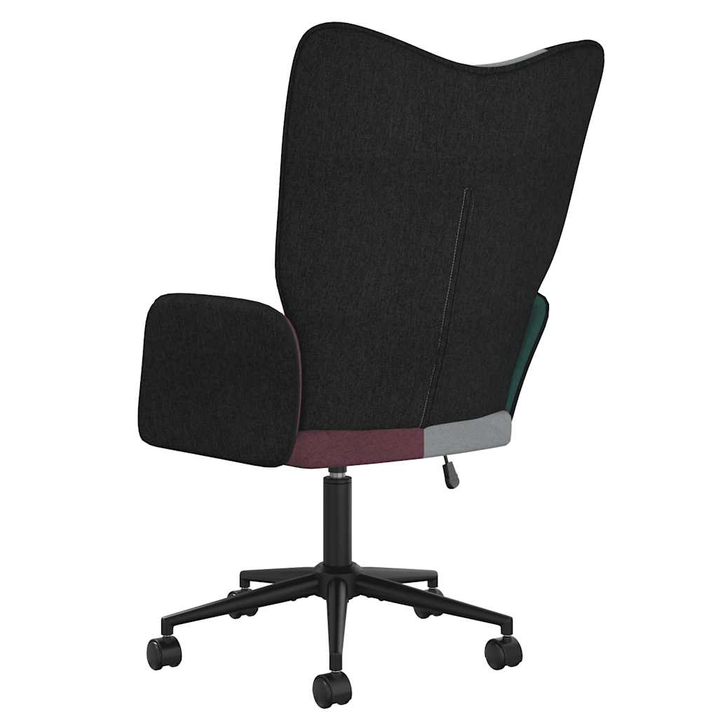 vidaXL Scaun de relaxare, material textil, petice