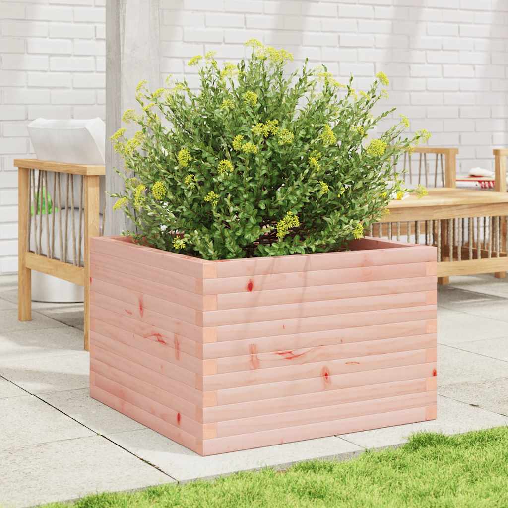 vidaXL Jardinieră de grădină, 70x70x46 cm, lemn masiv Douglas vidaXL Jardinieră de grădină, 70x70x46 cm, lemn masiv Douglas