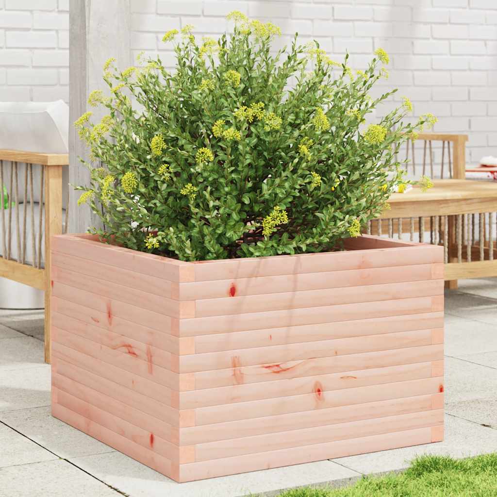 vidaXL Jardinieră de grădină, 70x70x46 cm, lemn masiv Douglas vidaXL Jardinieră de grădină, 70x70x46 cm, lemn masiv Douglas