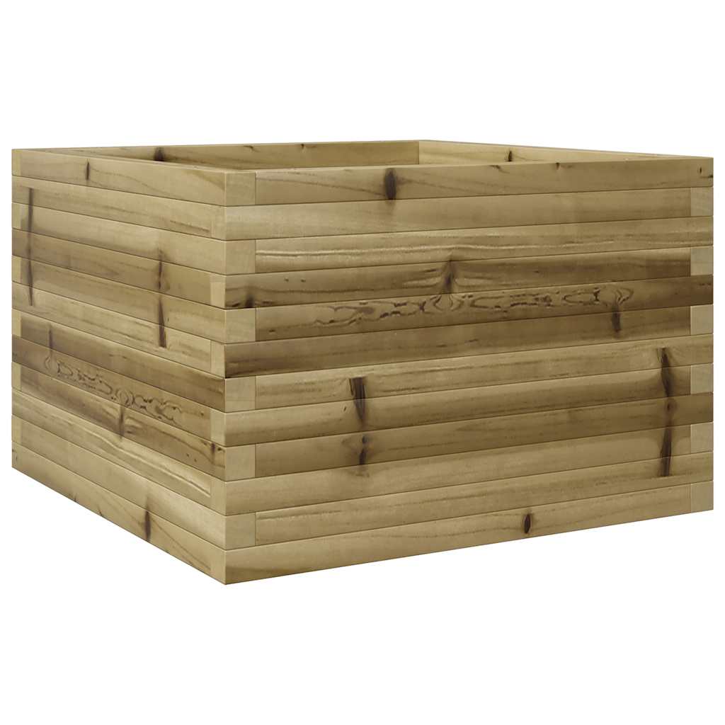vidaXL Jardinieră de grădină, 70x70x46 cm, lemn de pin impregnat vidaXL Jardinieră de grădină, 70x70x46 cm, lemn de pin impregnat