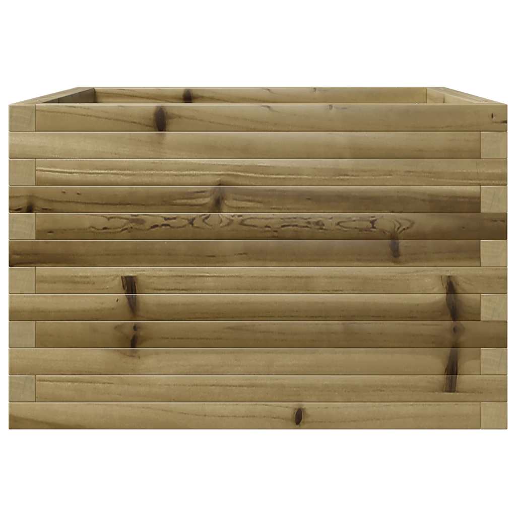 vidaXL Jardinieră de grădină, 70x70x46 cm, lemn de pin impregnat vidaXL Jardinieră de grădină, 70x70x46 cm, lemn de pin impregnat