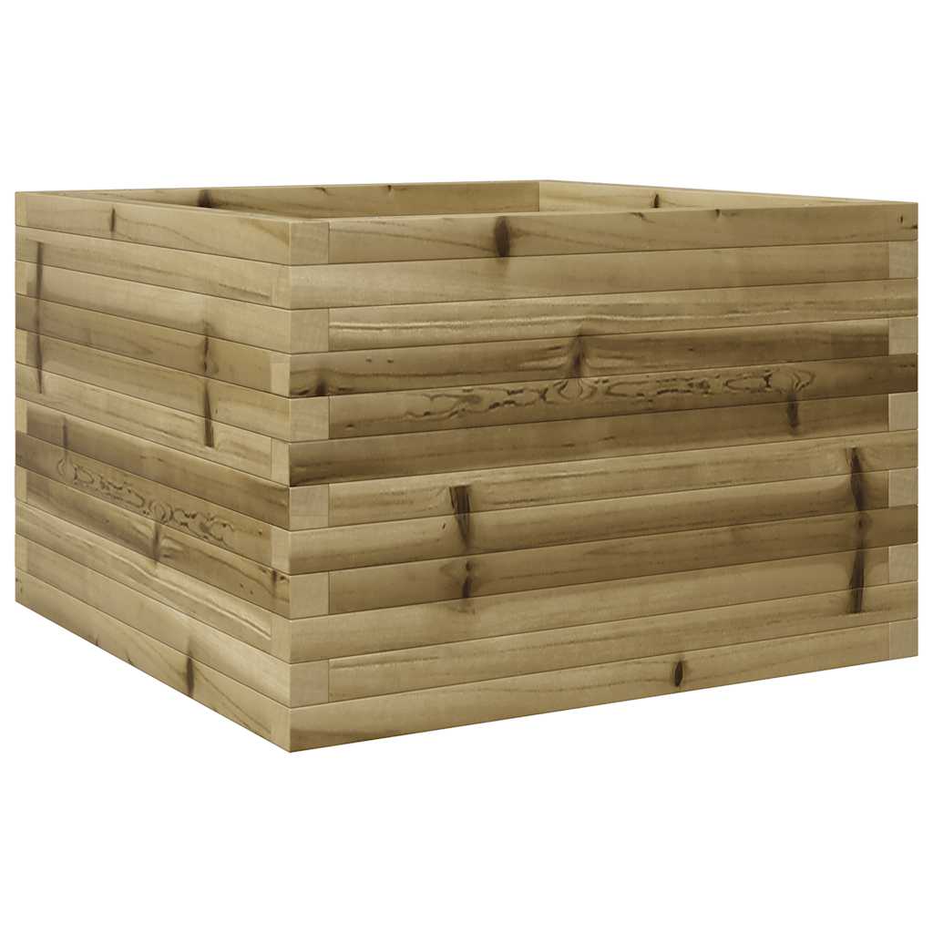 vidaXL Jardinieră de grădină, 70x70x46 cm, lemn de pin impregnat vidaXL Jardinieră de grădină, 70x70x46 cm, lemn de pin impregnat