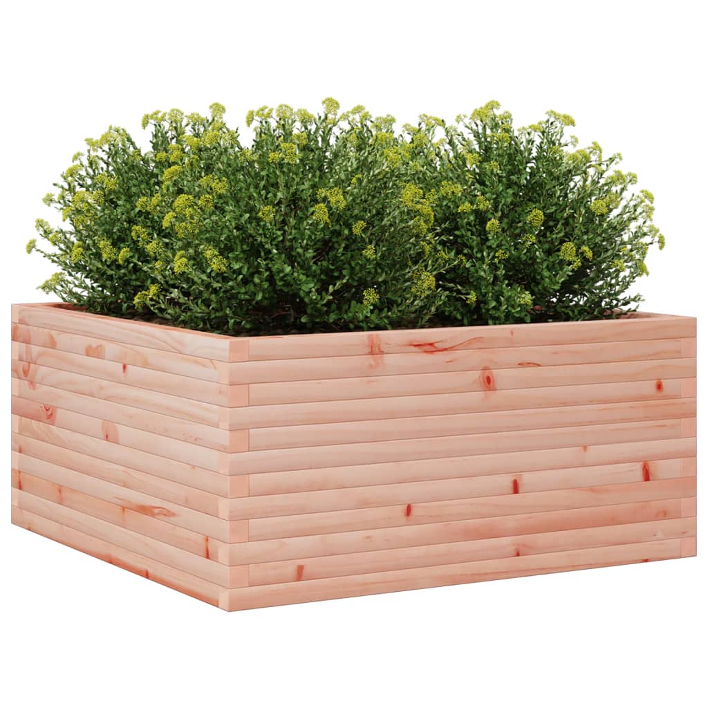 vidaXL Jardinieră de grădină, 100x100x46 cm, lemn masiv Douglas vidaXL Jardinieră de grădină, 100x100x46 cm, lemn masiv Douglas