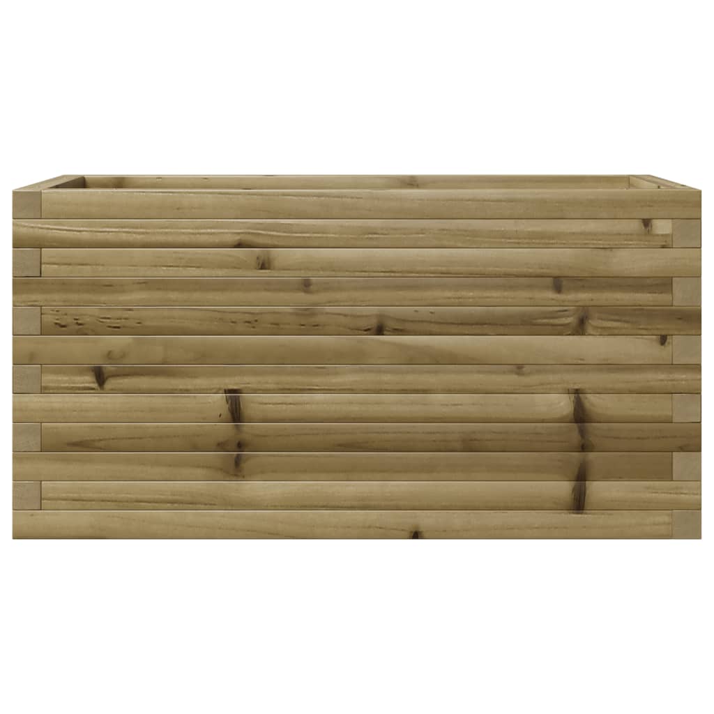 vidaXL Jardinieră de grădină, 90x40x46 cm, lemn de pin impregnat vidaXL Jardinieră de grădină, 90x40x46 cm, lemn de pin impregnat