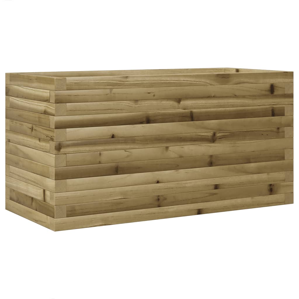vidaXL Jardinieră de grădină, 90x40x46 cm, lemn de pin impregnat vidaXL Jardinieră de grădină, 90x40x46 cm, lemn de pin impregnat