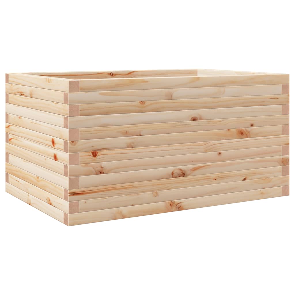 vidaXL Jardinieră de grădină, 90x60x46 cm, lemn masiv de pin vidaXL Jardinieră de grădină, 90x60x46 cm, lemn masiv de pin