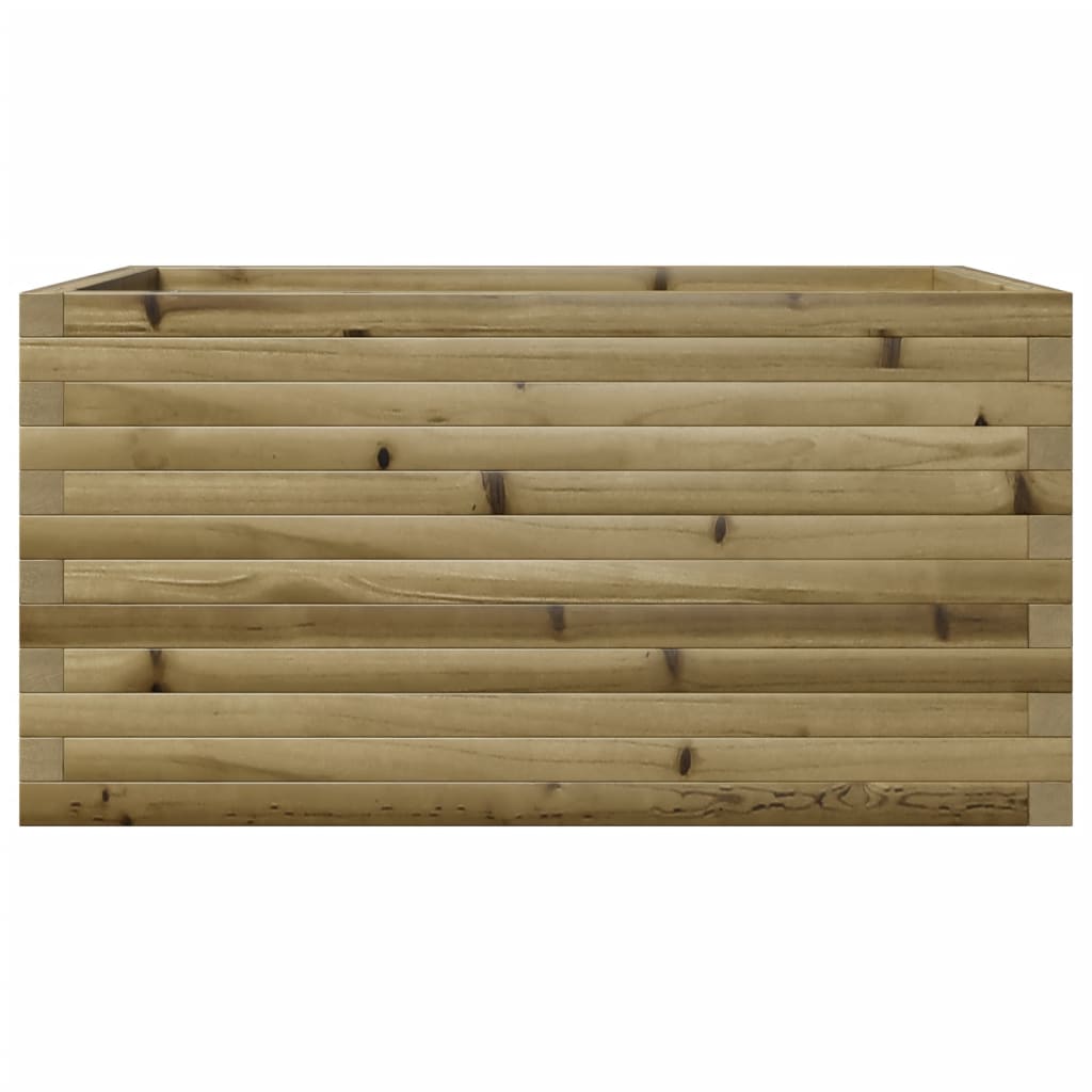 vidaXL Jardinieră de grădină, 90x60x46 cm, lemn de pin impregnat vidaXL Jardinieră de grădină, 90x60x46 cm, lemn de pin impregnat