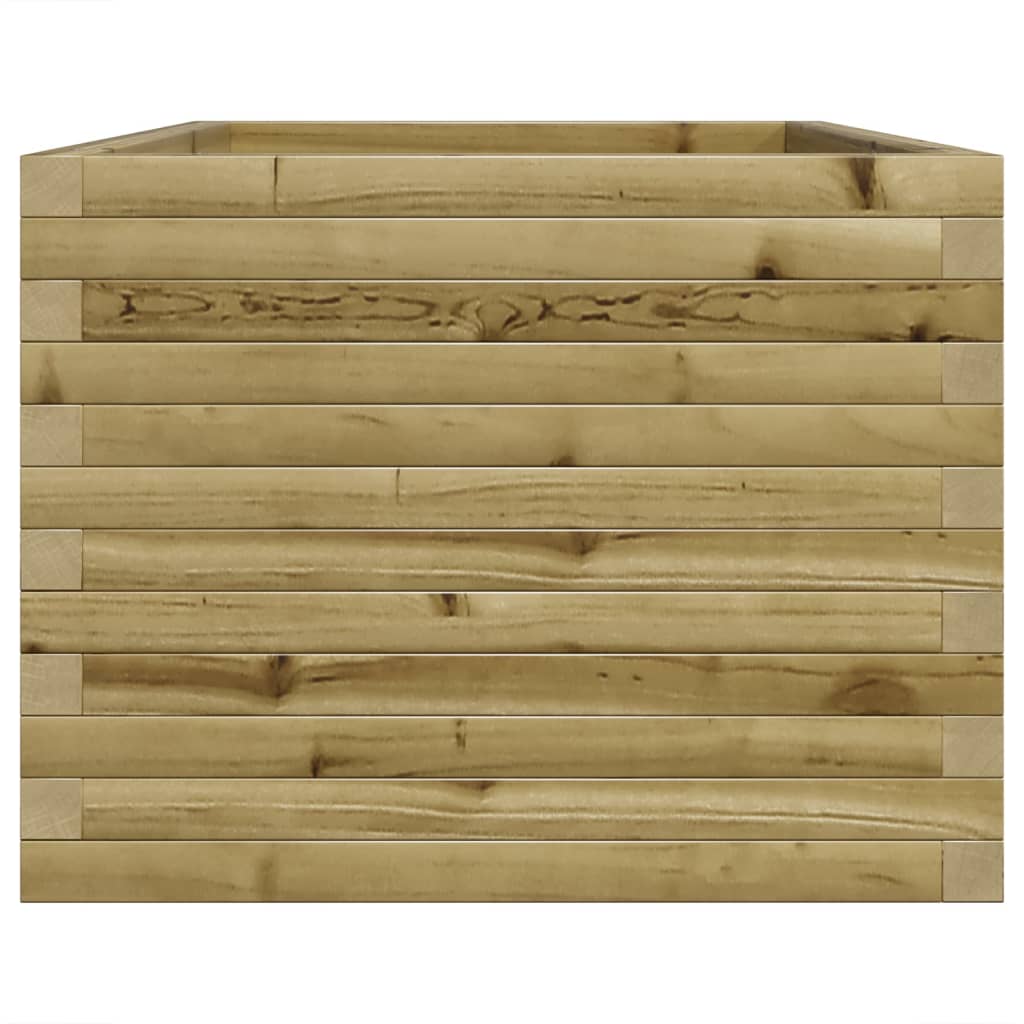 vidaXL Jardinieră de grădină, 90x60x46 cm, lemn de pin impregnat vidaXL Jardinieră de grădină, 90x60x46 cm, lemn de pin impregnat