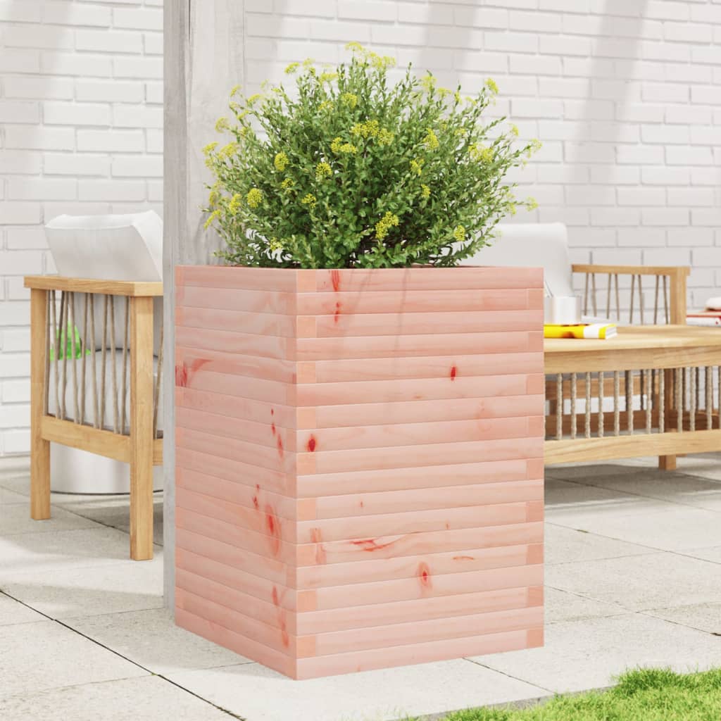 vidaXL Jardinieră de grădină, 50x50x68,5 cm, lemn masiv Douglas vidaXL Jardinieră de grădină, 50x50x68,5 cm, lemn masiv Douglas