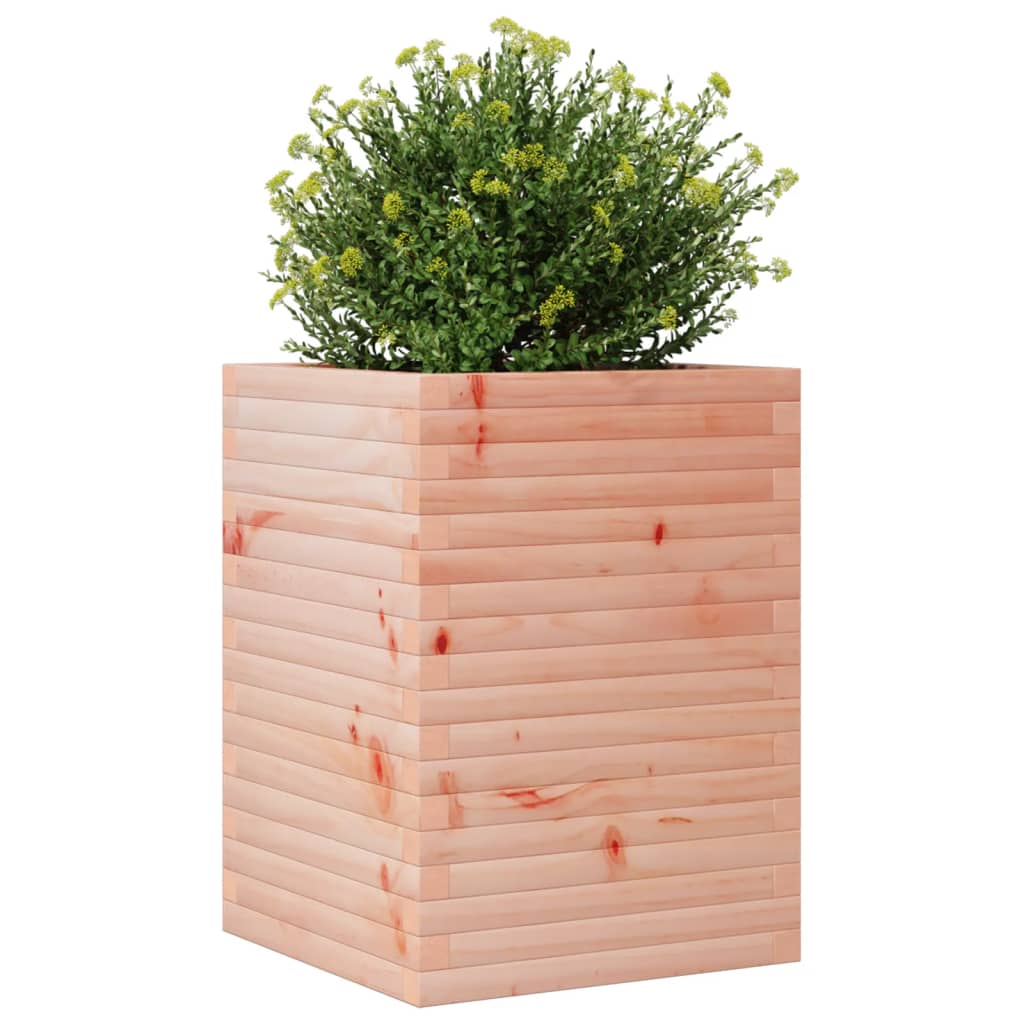vidaXL Jardinieră de grădină, 50x50x68,5 cm, lemn masiv Douglas vidaXL Jardinieră de grădină, 50x50x68,5 cm, lemn masiv Douglas