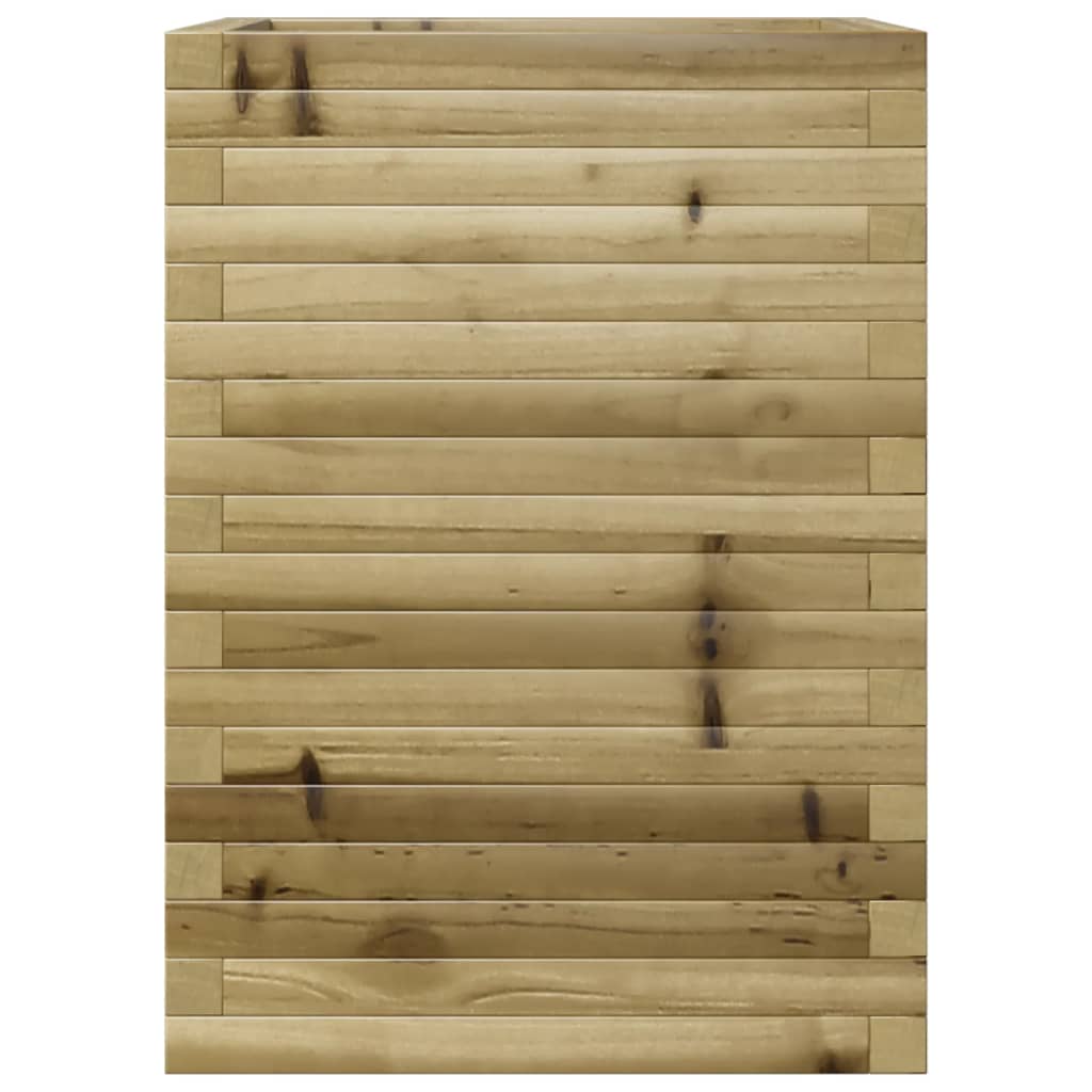 vidaXL Jardinieră de grădină, 50x50x68,5 cm, lemn de pin impregnat vidaXL Jardinieră de grădină, 50x50x68,5 cm, lemn de pin impregnat