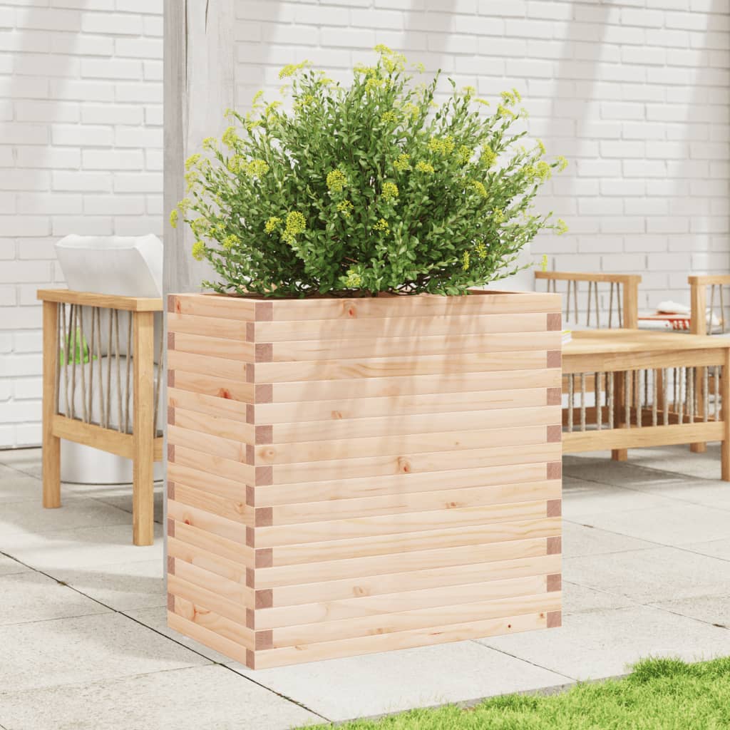 vidaXL Jardinieră de grădină, 70x40x68,5 cm, lemn masiv de pin vidaXL Jardinieră de grădină, 70x40x68,5 cm, lemn masiv de pin