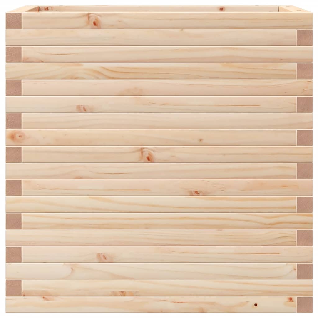 vidaXL Jardinieră de grădină, 70x40x68,5 cm, lemn masiv de pin vidaXL Jardinieră de grădină, 70x40x68,5 cm, lemn masiv de pin