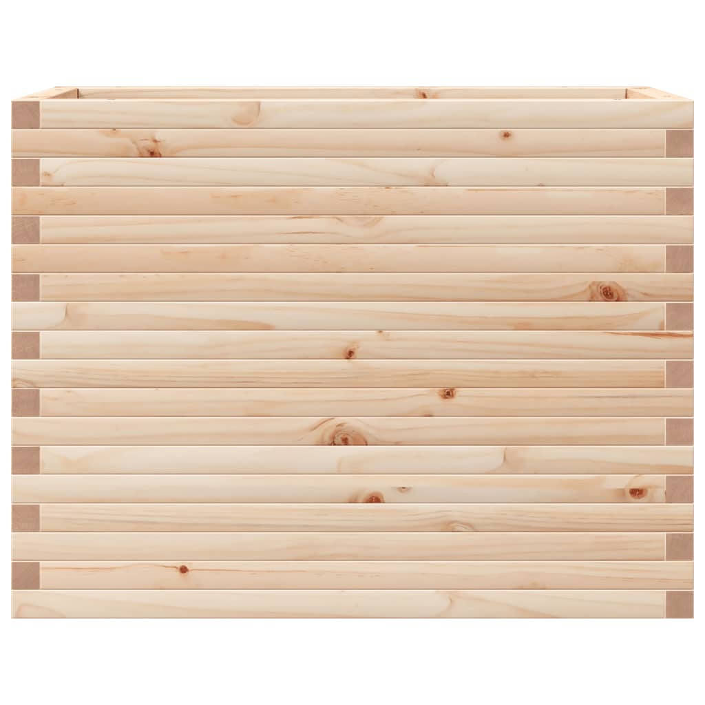 vidaXL Jardinieră de grădină, 90x40x68,5 cm, lemn masiv de pin vidaXL Jardinieră de grădină, 90x40x68,5 cm, lemn masiv de pin